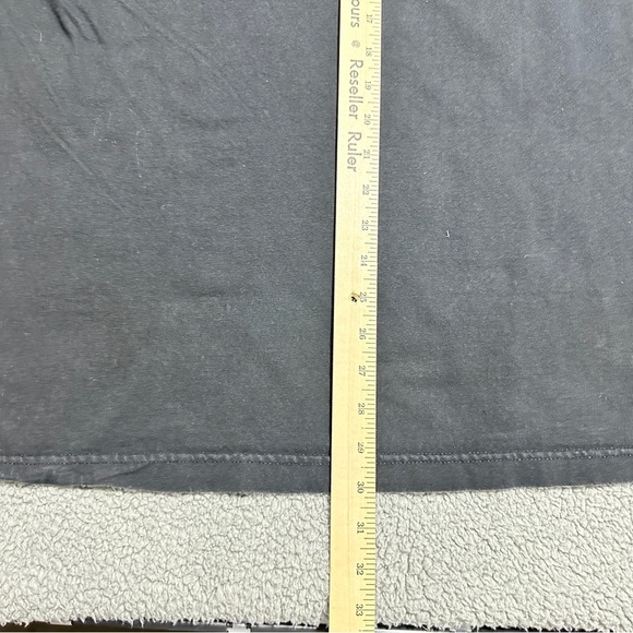 Classic Frankenstein Graphic Tee Black Solid Shirt XL Men’s Horror Movie - Picture 6 of 6